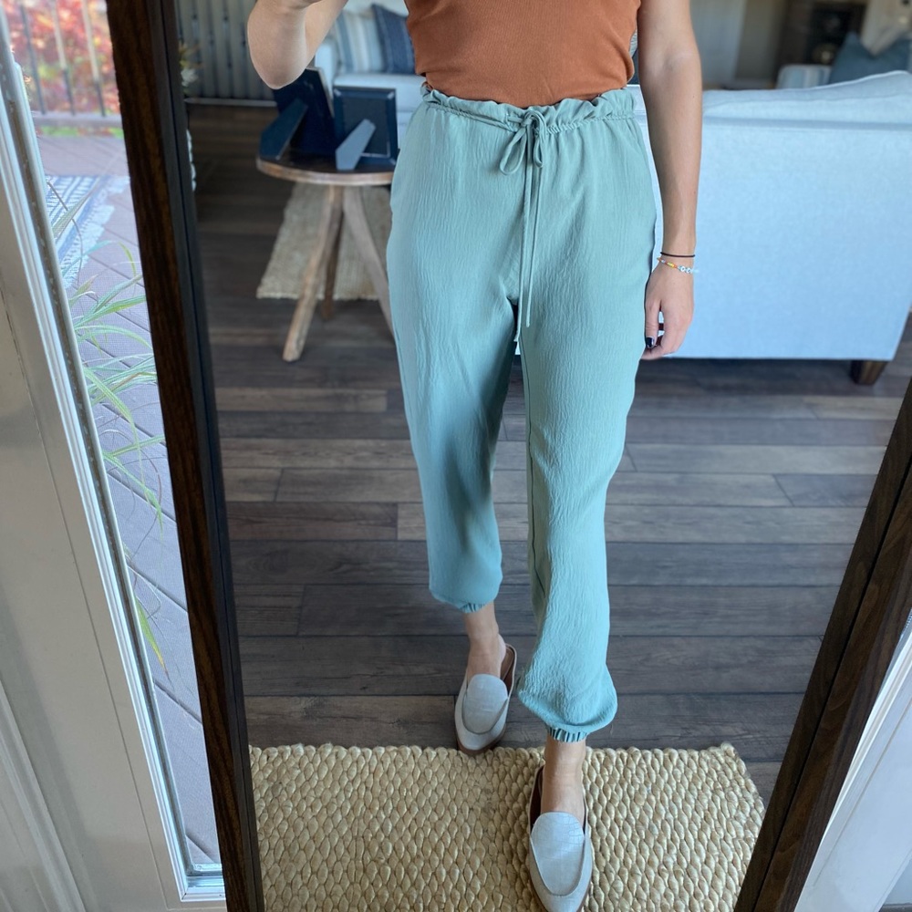 Mauve Green pants